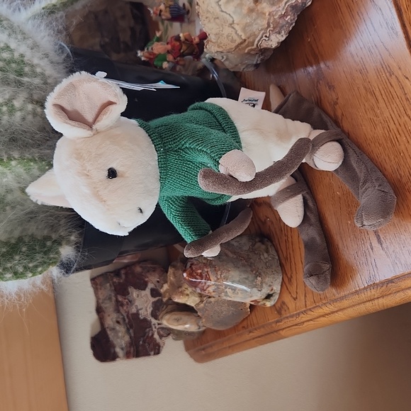 Jellycat Merry Mouse Skiing🐁 8" Plush & Soft NWT - Picture 3 of 7